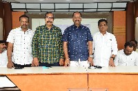 Telugu Film Industry Employees Federation Press Meet